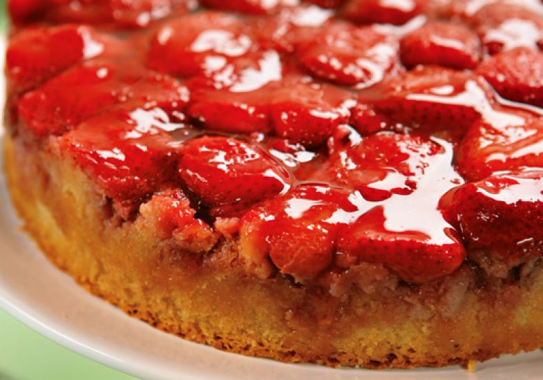Bolo de morango