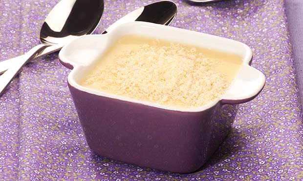 Brigadeiro branco de colher