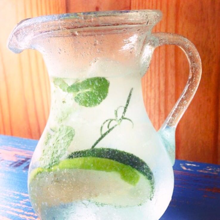 Água detox para fazer uma faxina no organismo e ficar mais leve