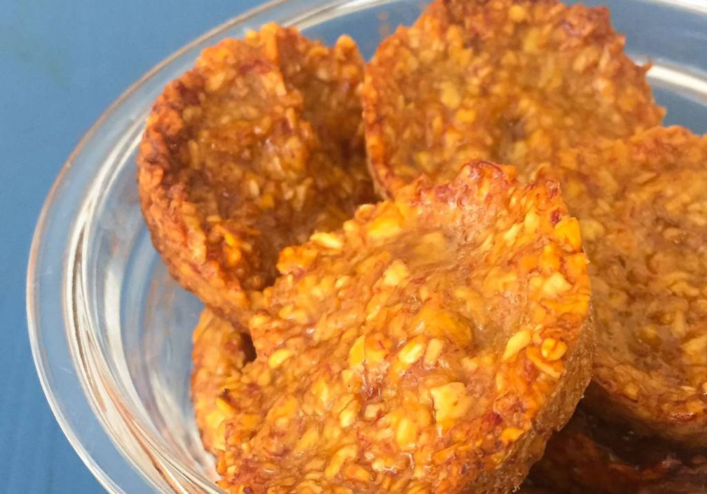 Cookie de aveia vegano é ideal para o lanchinho da tarde