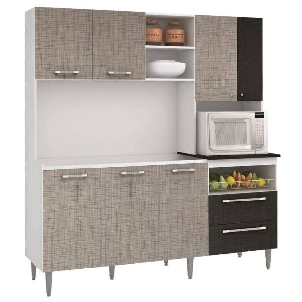 9. Cozinha compacta Jade (1,82 x 0,53 x 1,92 m), da Kit´s Paraná, de MDP. Custa R$ 529,95 em <a href="https://www.gotoshop.com.br/Moveis/movelparaCozinha/CozinhaCompacta/Cozinha-Compacta-182-x-193m-p--Pia--S--Cuba--7-Portas-2-Gvts---Kits-Parana-Jade-Branco-Linho-Cinza-Linho-Preto-10990530.html?utm_source=sites&utm_medium=materia_minhacasa&utm_campaign=edicaooutubro&utm_content=201710">abr.ai/cozinha-compacta-kit.</a>