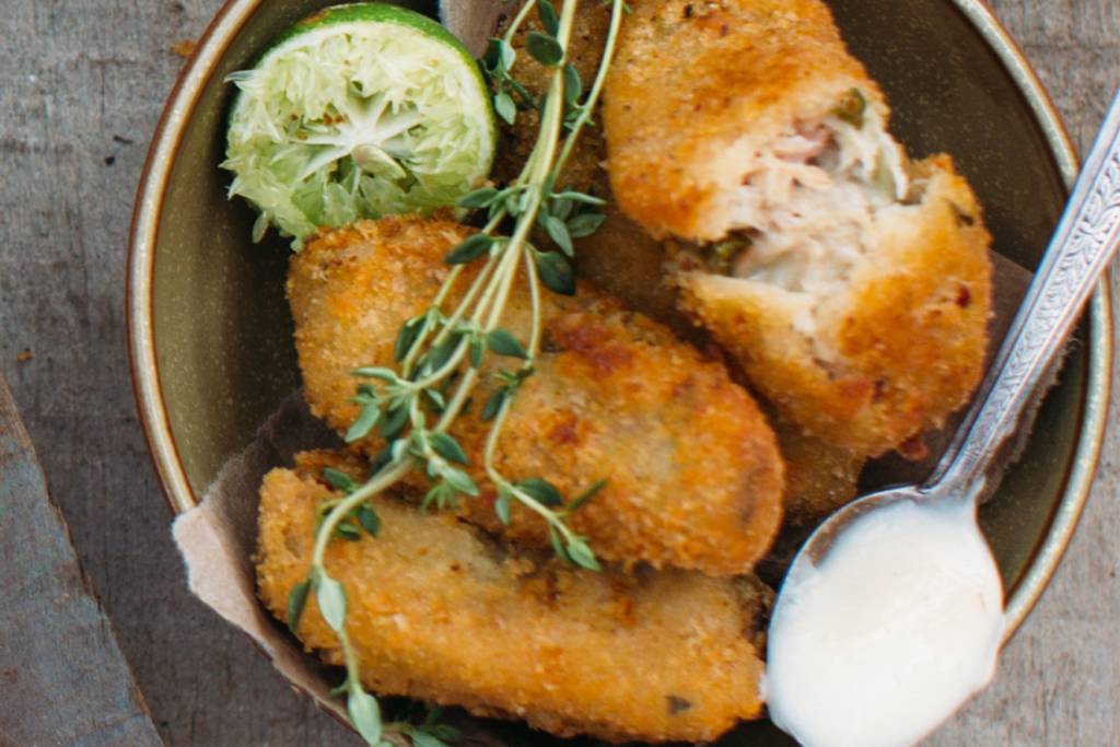 Croquete de porco