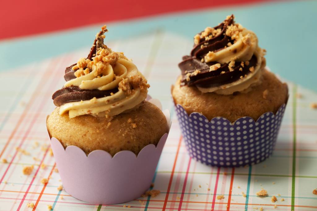 Cupcake de paçoca