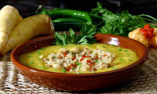 Escondidinho de bacalhau com mandioquinha