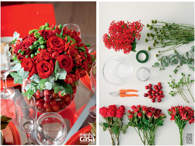 Aprenda a fazer um arranjo de flores naturais para decorar a sua casa no  Natal | CLAUDIA