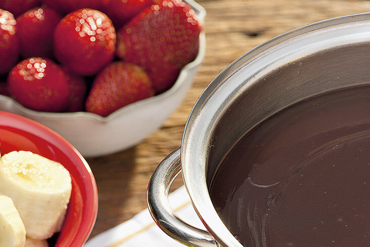 Fondue de Chocolate Amargo