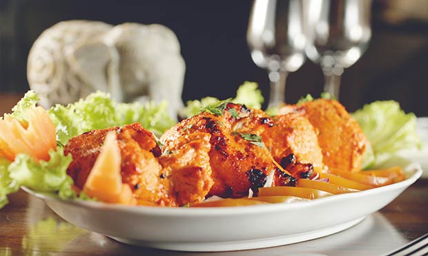 Frango marinado no iogurte (Murgh Tandoori)