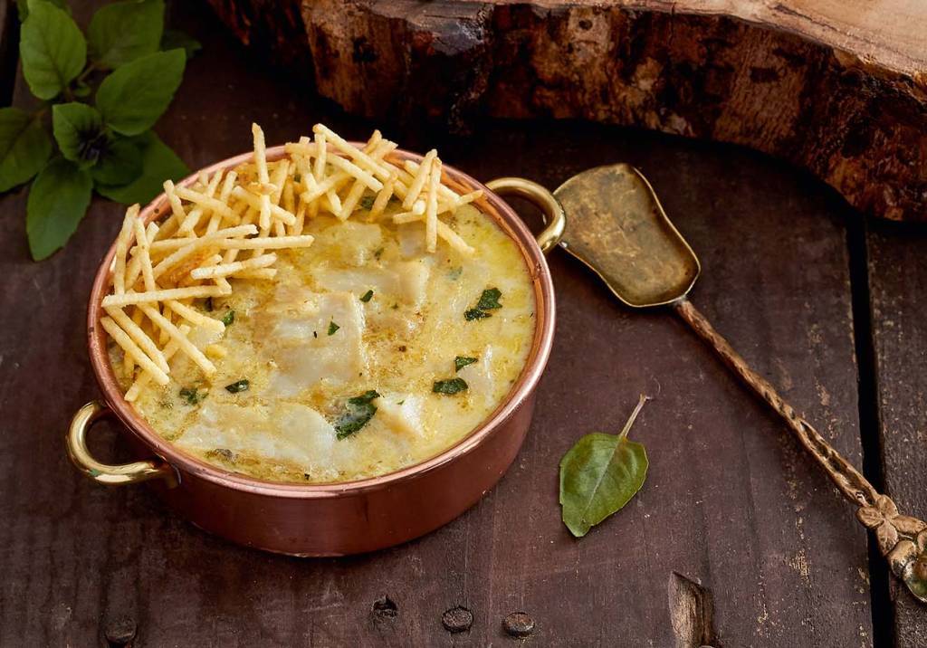 Fritada de bacalhau