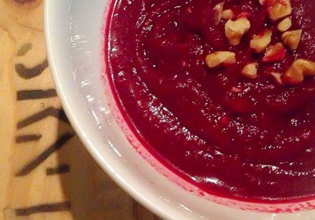 Gaspacho de beterraba fit para ganhar energia