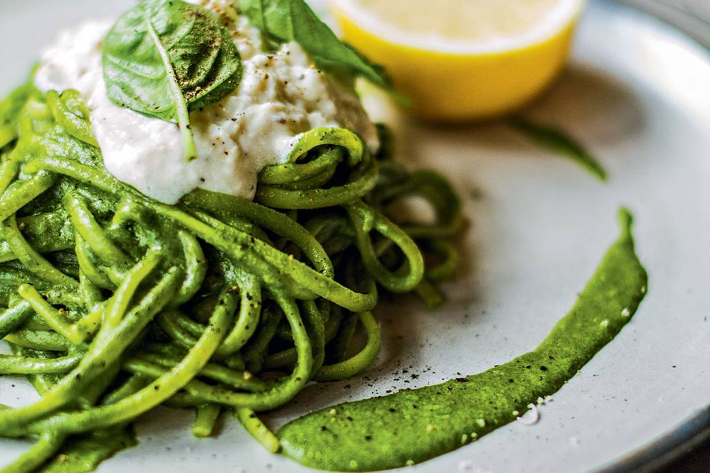 Linguine ao pesto