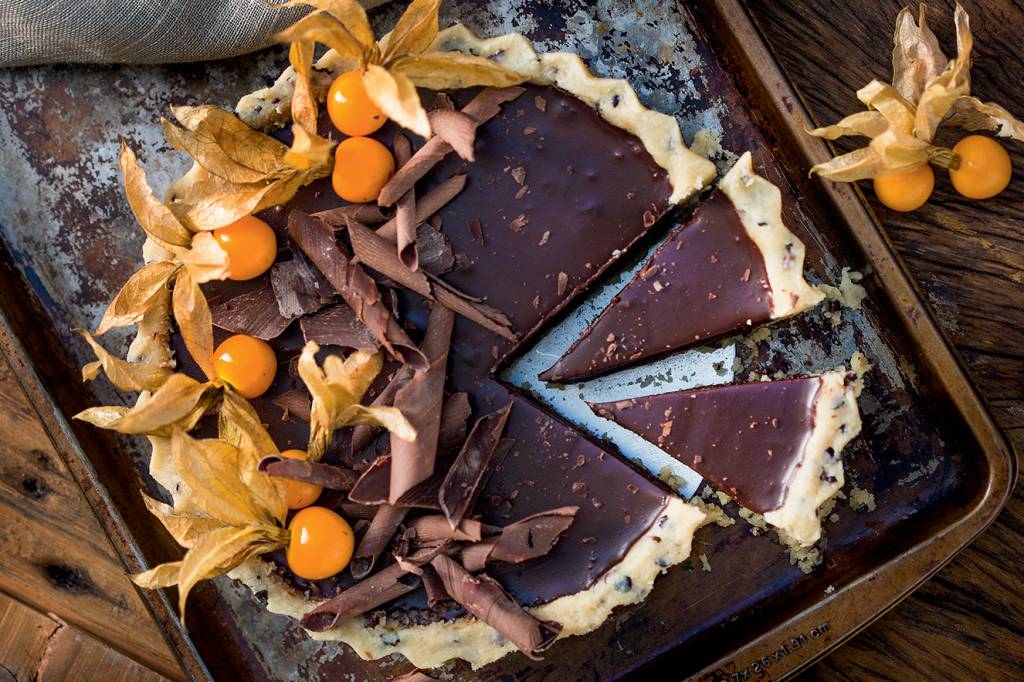 Torta-musse de cacau