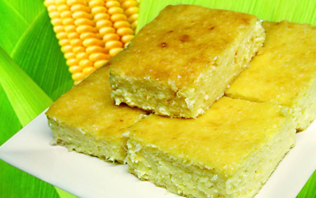 Pamonha de forno zero açúcar