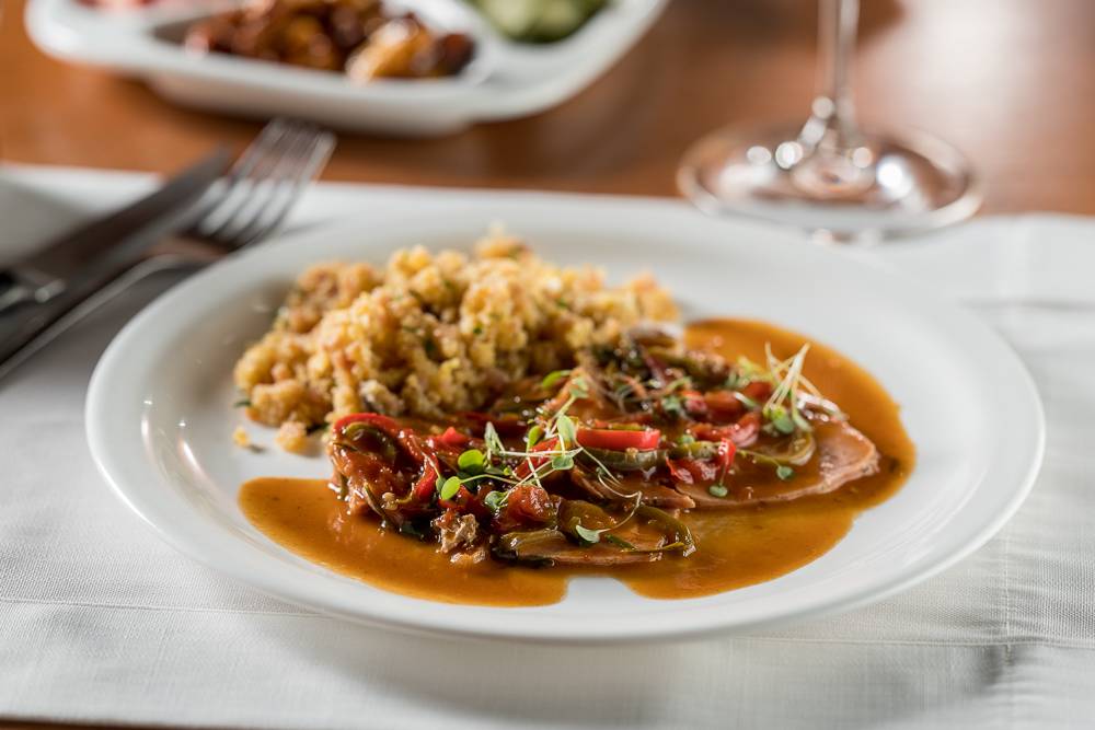 Pernil ao molho vinagrete