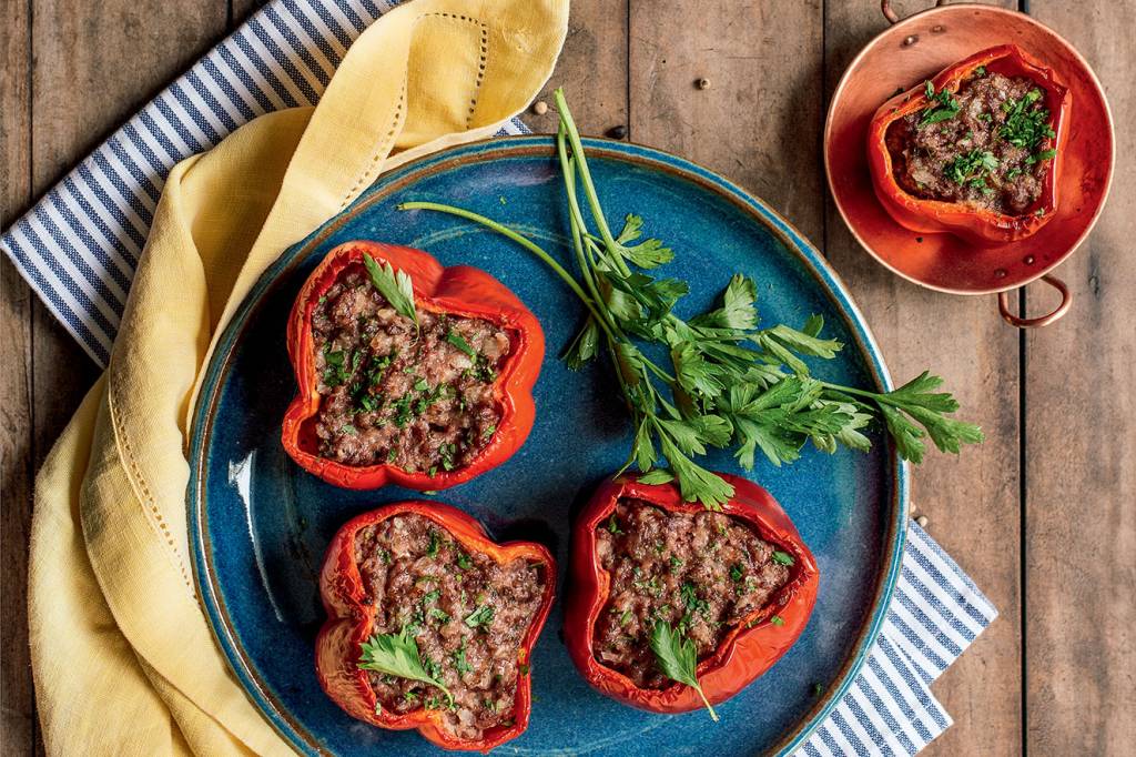 Pimentão recheado