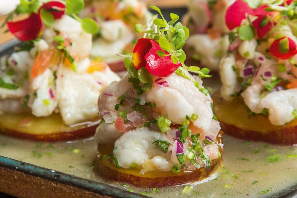 Pirarucu com batata-doce caramelizada