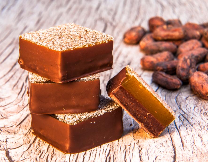 Quadradinhos de chocolate