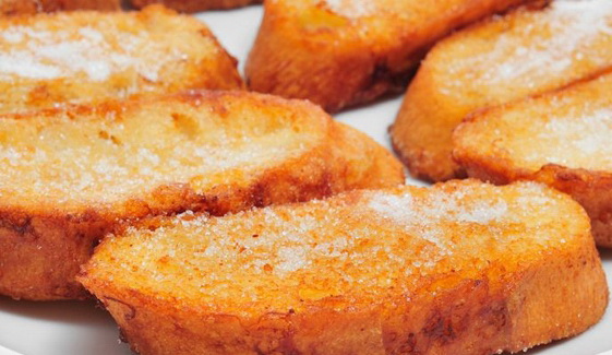 Rabanada de leite condensado