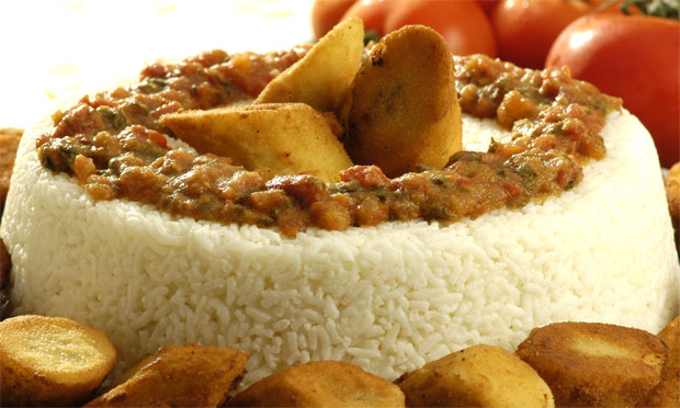 Arroz com banana