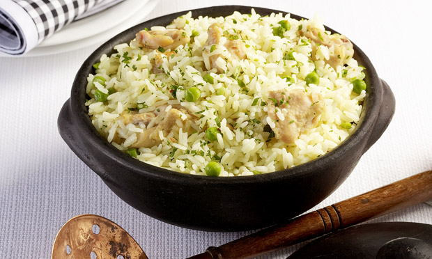 Arroz com frango