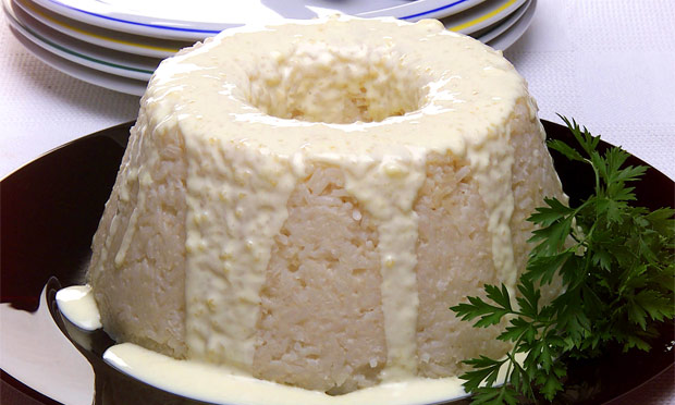 Arroz com requeijão