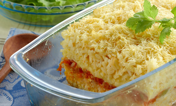 Arroz de forno prático