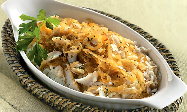 Arroz com peixe