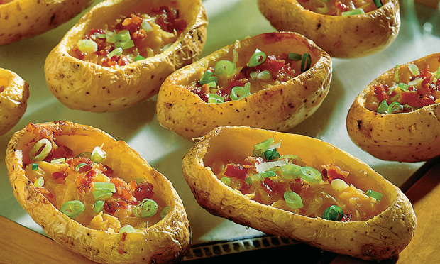 Batata com cheddar