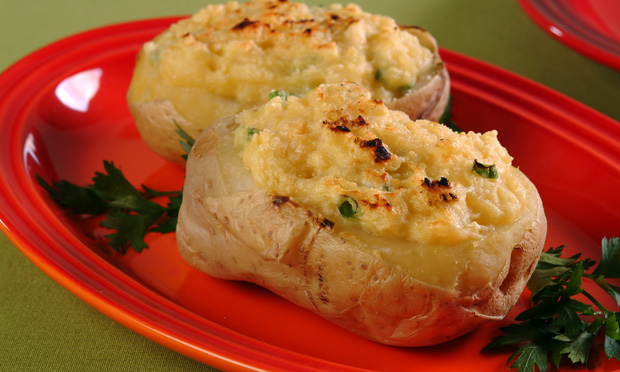 Batatas recheadas