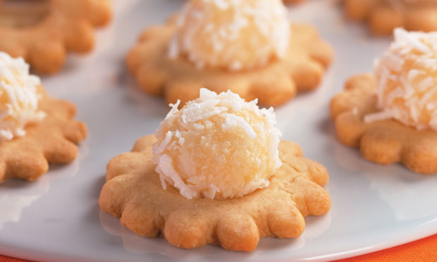 Biscoito com beijinho