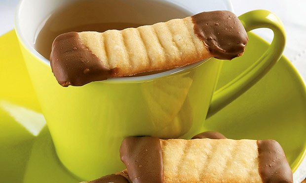 Biscoito com chocolate