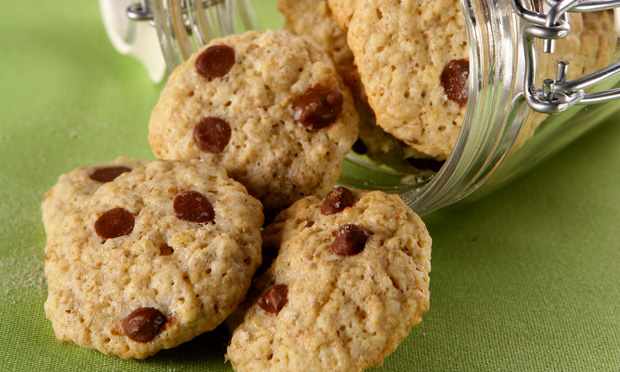 Biscoito de aveia com chocolate