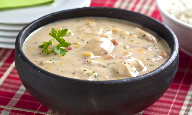 Bobó de frango com batata