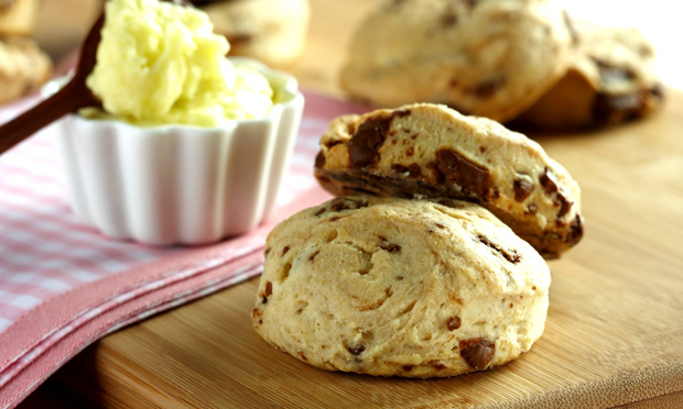 Bolinho de chocolate chip