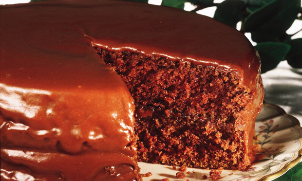 Bolo de chocolate americano (Devil´s food cake)