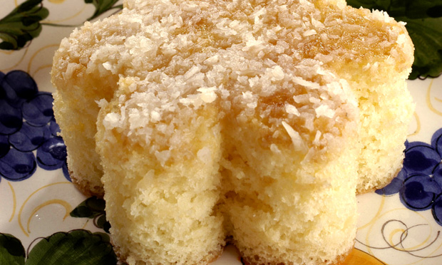 Bolo colchão de coco