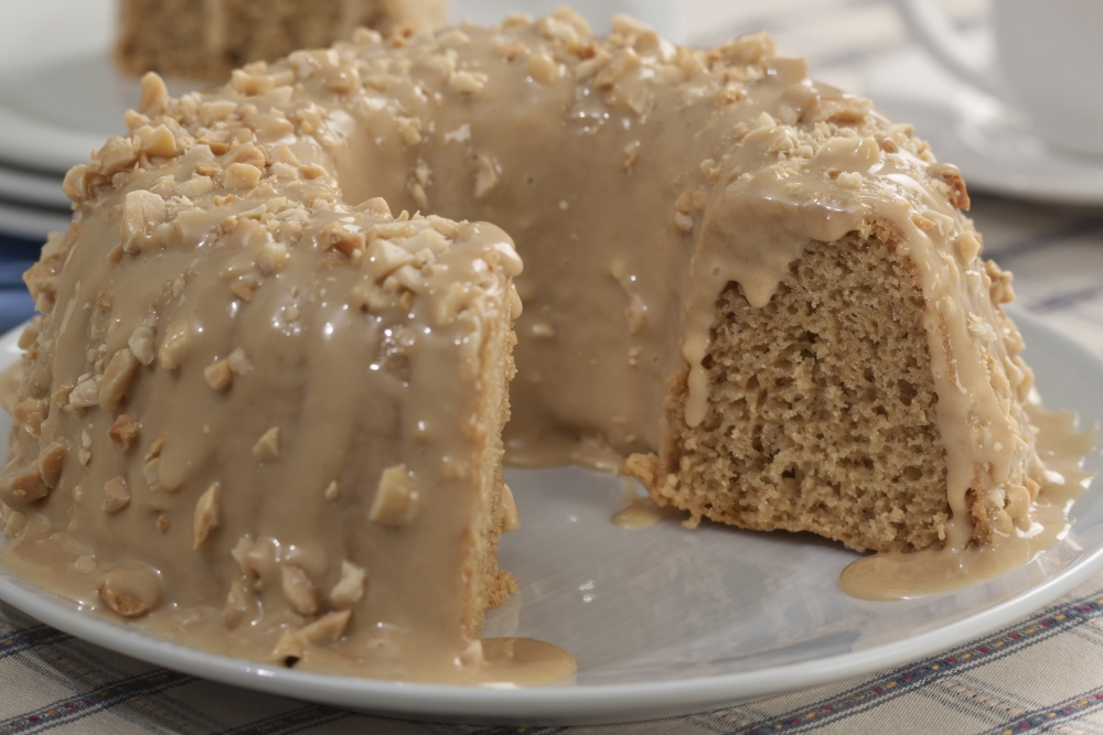 Receita de bolo de amendoim