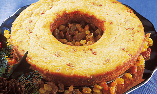 Bolo cremoso de ricota