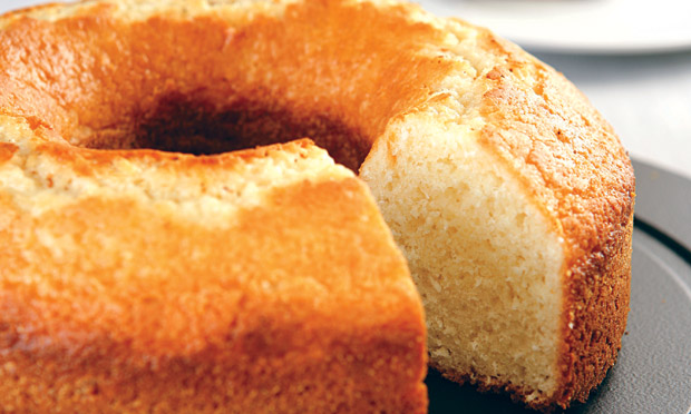 Bolo de coco e iogurte