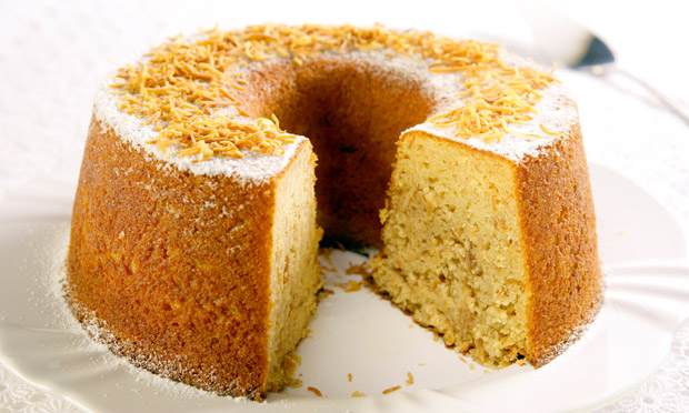 Bolo de coco queimado