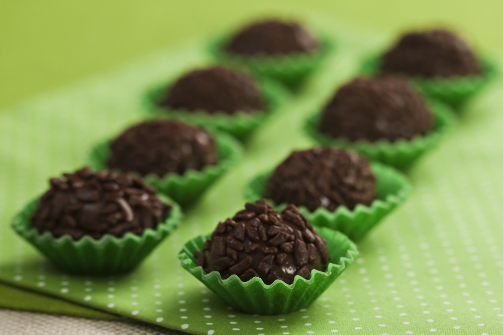 Brigadeiro diferente de gengibre