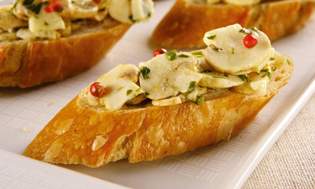 Bruschetta de champignon