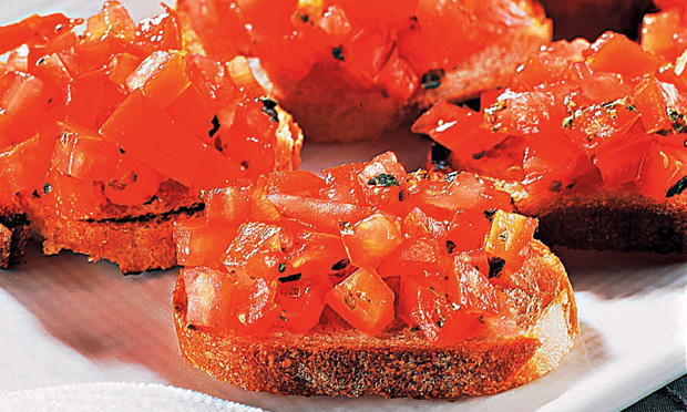Bruschetta de tomate