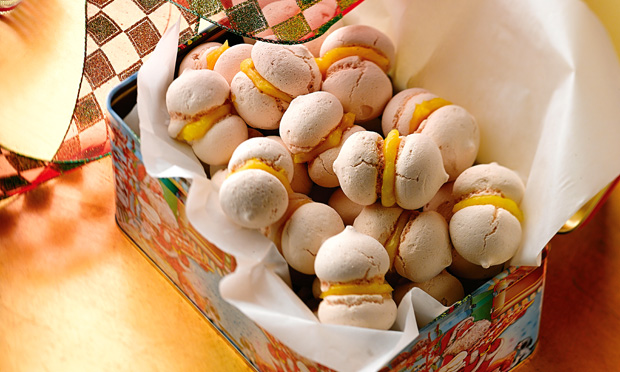 Casadinho recheado com creme de limão