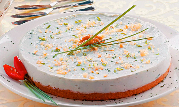 Cheesecake de gorgonzola