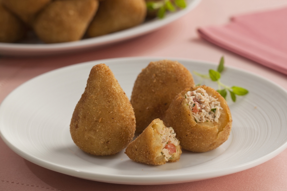 Coxinha de mandioquinha