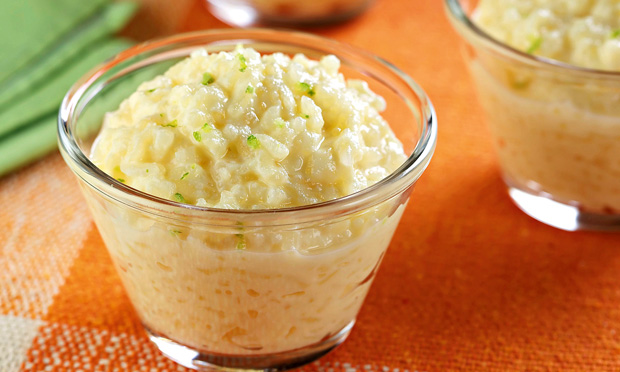 Creme de arroz-doce