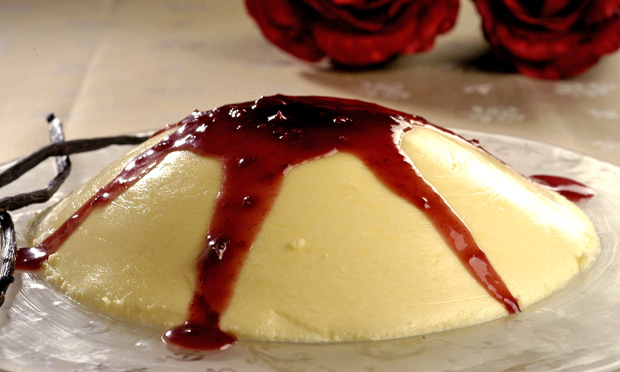 Creme gelado de baunilha