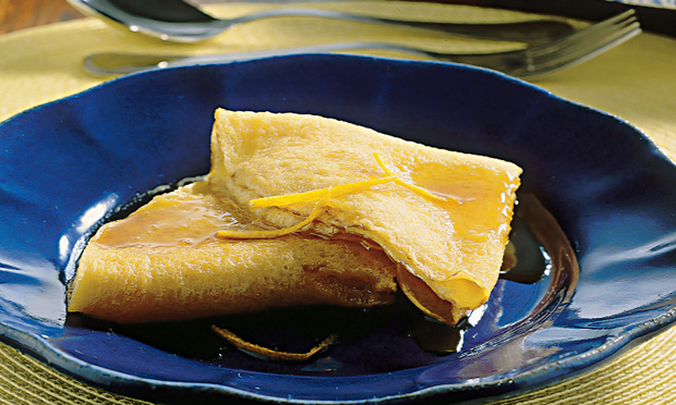 Crepe com Licor de Laranja