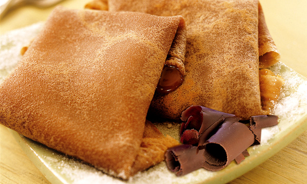 Crepe de doce de leite
