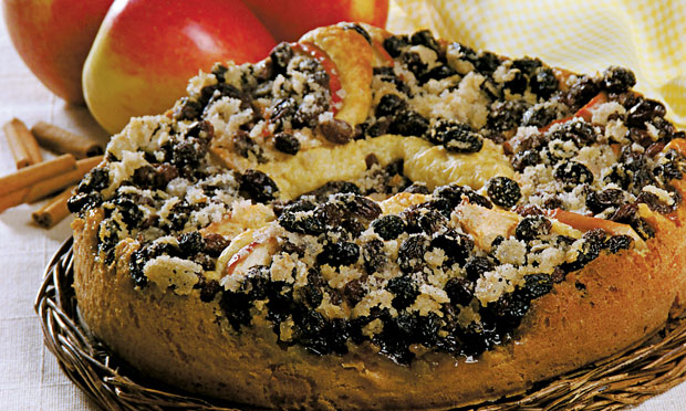 Cuca de maçã